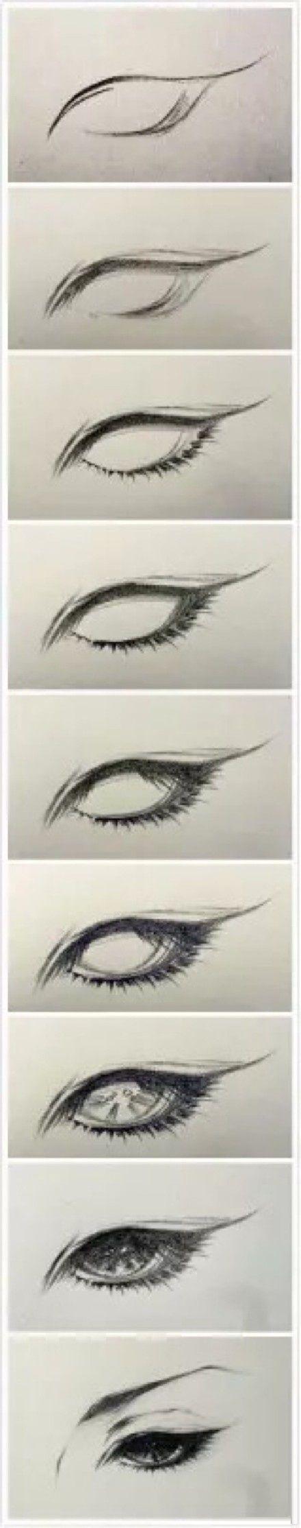 古风眼睛合集,可以留着,没事的时候自己学着画画. !(图1:猫君大白)