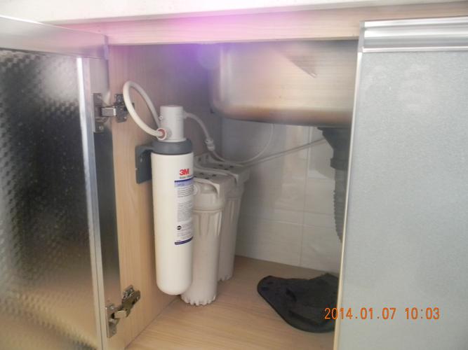 3m净水器安装实图