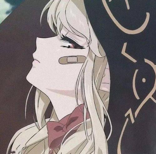 动漫头像高冷女生头像