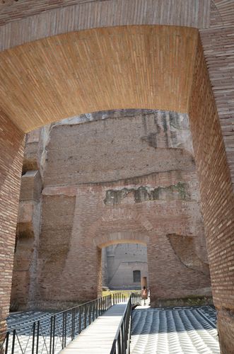 罗马古迹任自游 (3)罗马广场示意图,帝国广场,图拉真市场,图拉真圆柱