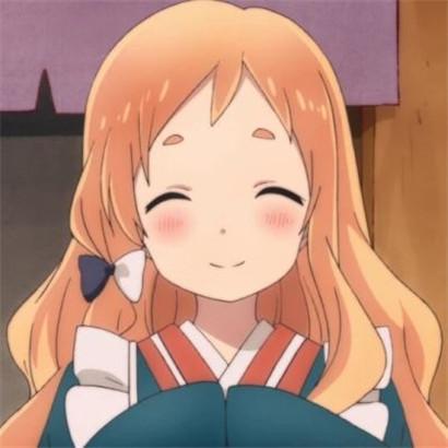 动漫女生头像可爱呆萌,彩色便添了亮丽的色彩