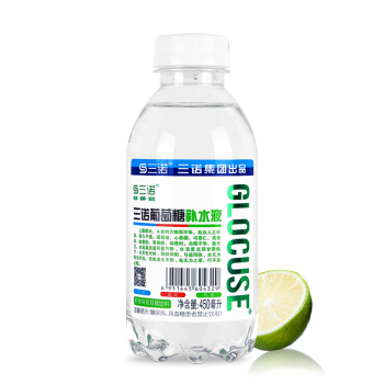 三诺葡萄糖补水液补充体力补水功能运动饮料整箱450ml
