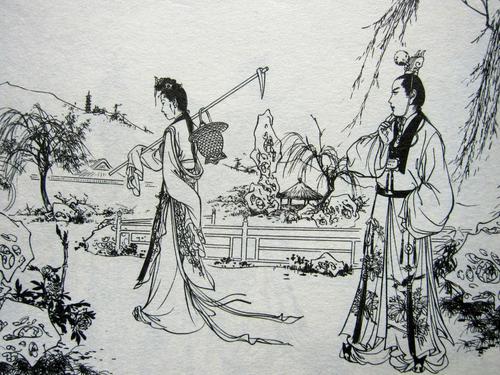 9 黛玉葬花(正册)【连环画收藏本红楼梦之五】