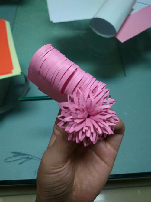 手工折纸小菊花