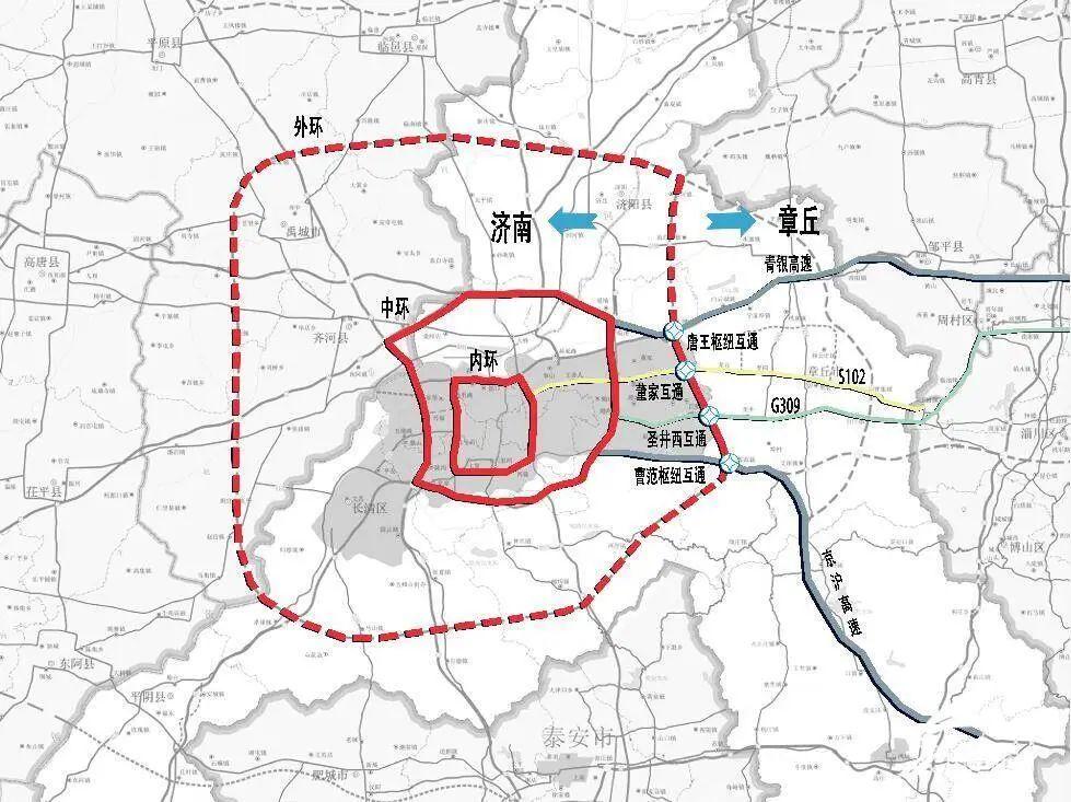 这几年,济南始终坚持"规划先行,谋定后动",2018年,"三环十二射"正式