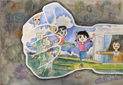 昆山市"环境健康杯"中小学生绘画比赛结果揭晓