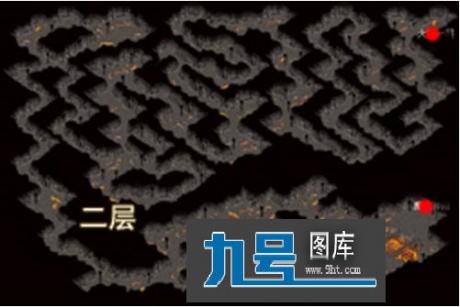 火龙洞一地图