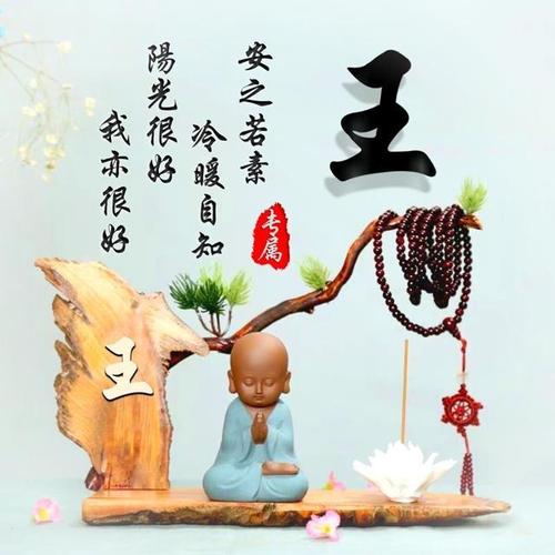 佛系小沙弥姓氏头像,微信头像,2020年新款,一定有你的