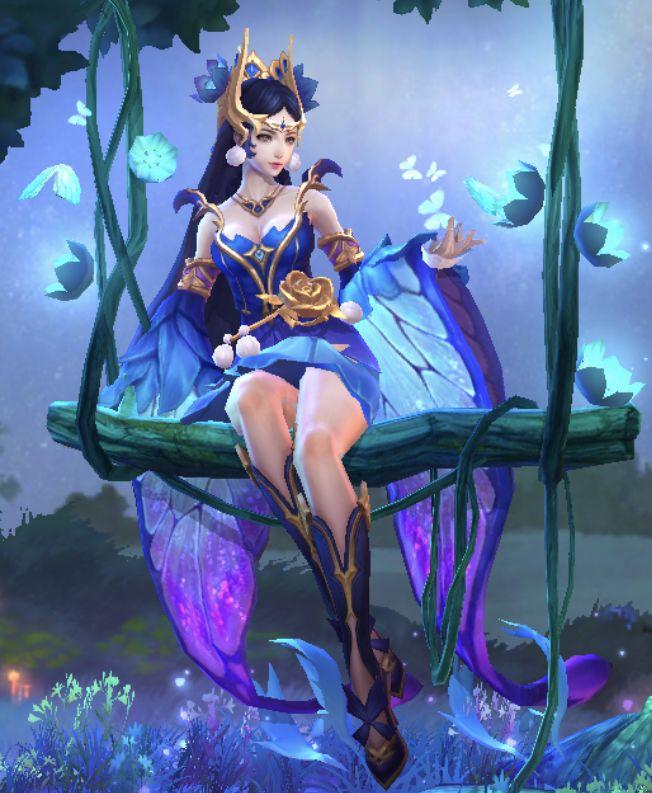 貂蝉,是《王者荣耀》中的一位女性英雄.定位是刺客和法师.