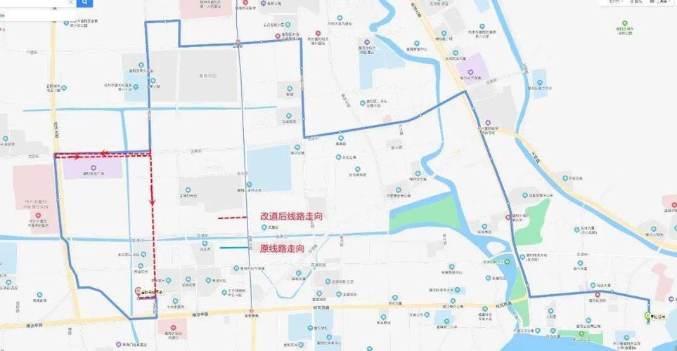 富阳这3条公交线路要改道!