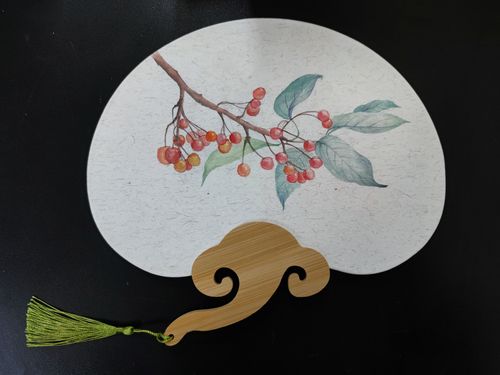 写美篇  扇面画是中国历史悠久的传统艺术品,它有国画综合的表现形式