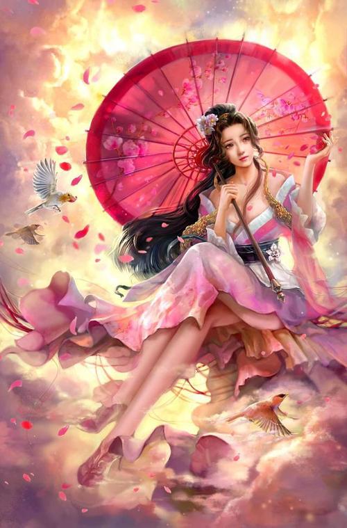 古风武侠仙侠唯美3d角色原画插画集