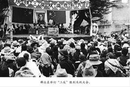 张掖中院 经过三年多的艰苦奋斗,遭到严重破坏的国民经济获得全面恢复