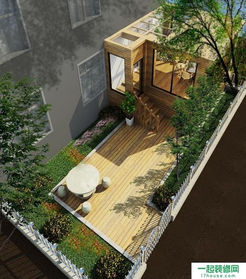 屋后花园效果图欣赏