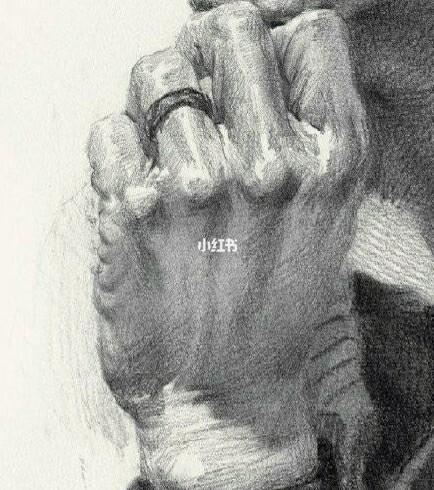 素描之如何画手78