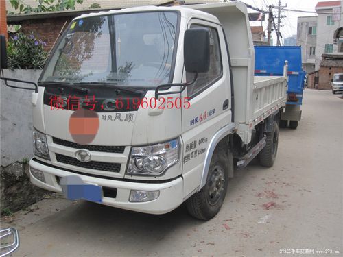 时风风顺 490排半自卸翻斗车准新车!谁买谁划算!