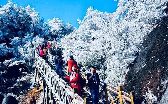 福建德化县九仙山风景区被称 "奇如黄山,秀如泰山,险