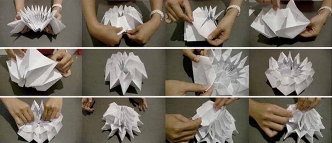 折纸,产品设计,灯罩