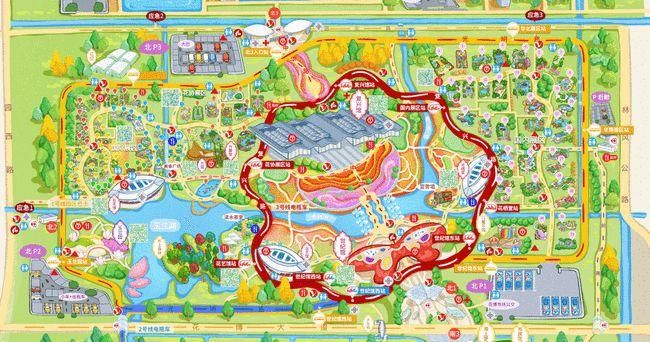 【便民】在花博北园如何搭乘小火车?攻略来了|崇明