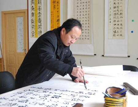 我市书法家耿大军作品入展兰亭佳作奖图