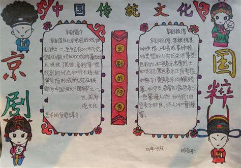 中国传统文化绘画作品手抄报 中国传统手抄报
