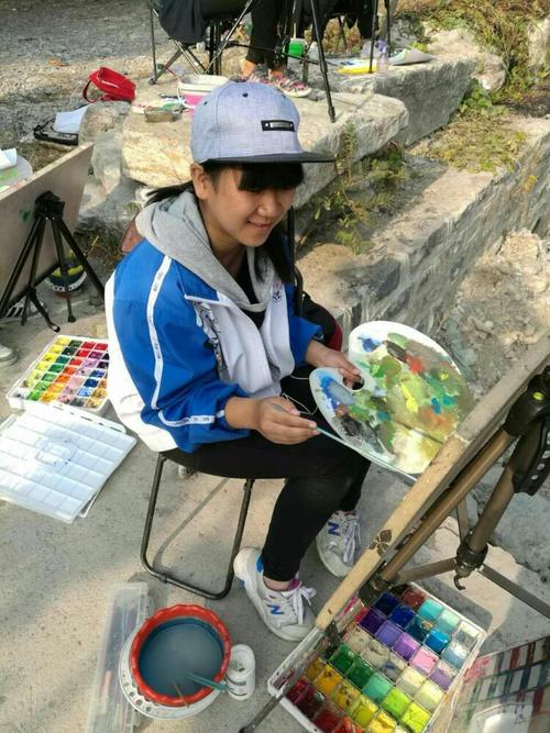 美校15级3班全体同学潍坊杨集个人写生特写照合辑