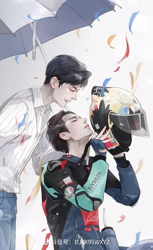 博君一肖 抖音搬运 手绘 漫画 肖战王一博 bjyxszd 情侣