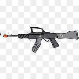 卡通枪械武器免抠png装饰