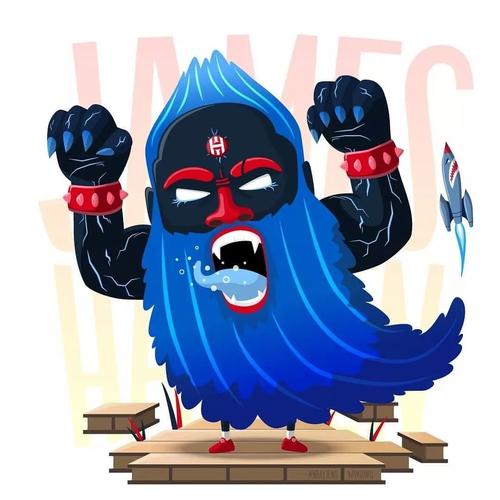 适合做头像的季后赛球星漫画集