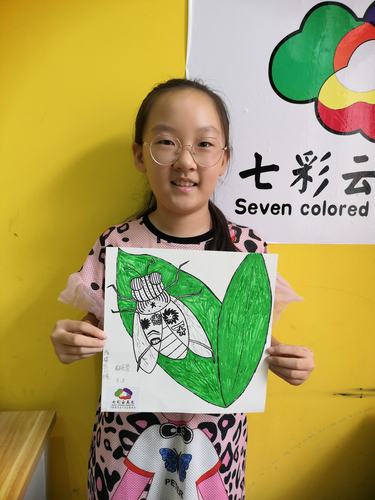 七彩云暑假班《线描苍蝇》