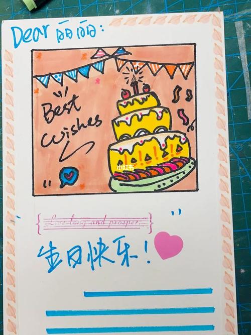 生日贺卡_生日_贺卡_临摹_生日贺卡_文化_绘画