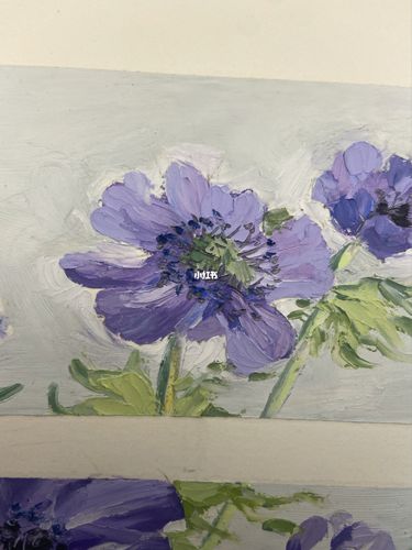 油画棒|花之密语(附简单过程)_油画棒_文化_绘画