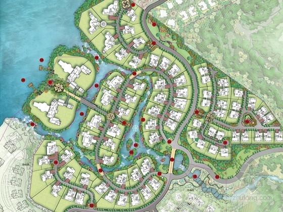 [分享]滨水别墅设计图资料免费下载