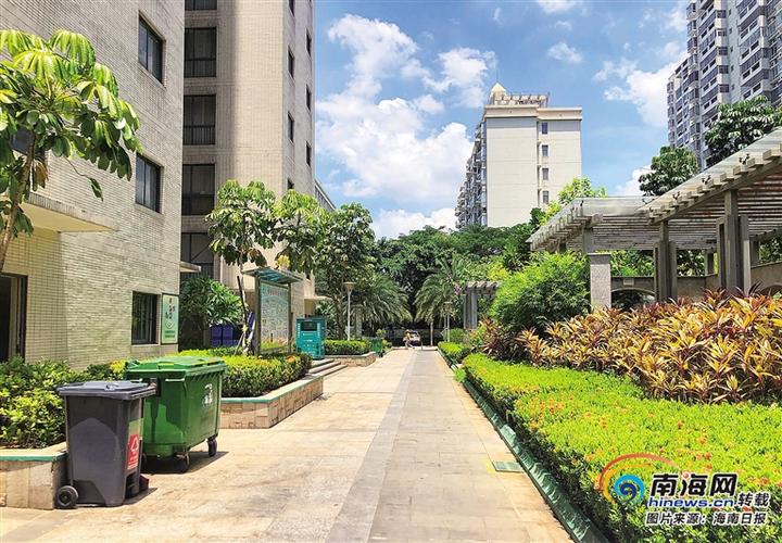 整治人居环境红黑榜 | 海口市金坡社区此处路面整洁彼