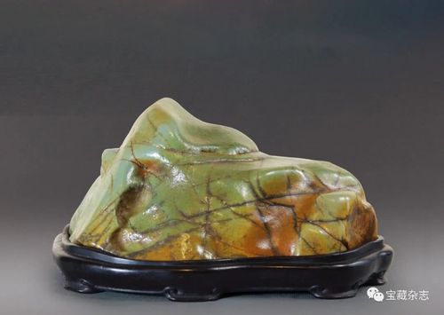 "绿"见希望,彩陶石