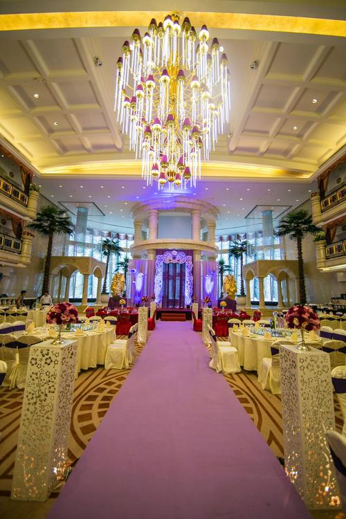 广州广州珠光地中海酒店-紫色浪漫婚宴厅-中国婚博会官网