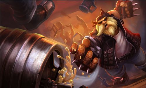 lol英雄联盟第七十九期酒桶(古拉加斯)4k原画壁纸