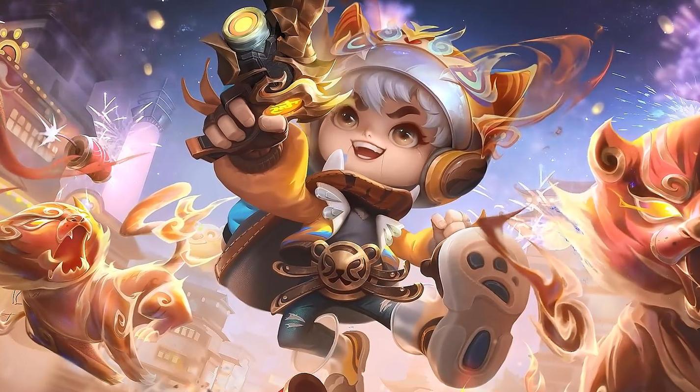 王者荣耀:鲁班的虎年限定,买的不是鲁班,是猫咪