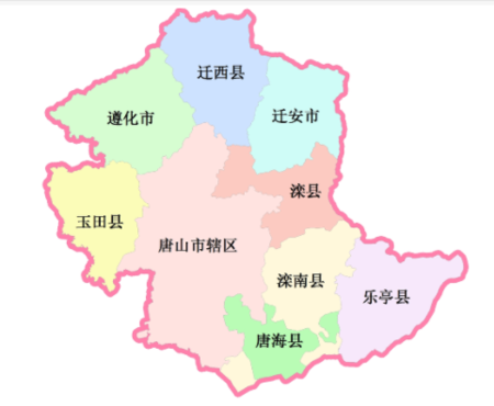 河北唐山的行政区划代码是多少