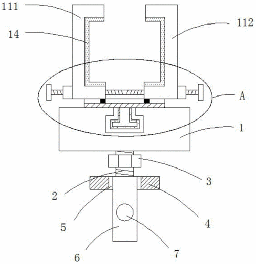 一种快速拆装的试验工装卡接结构的制作方法