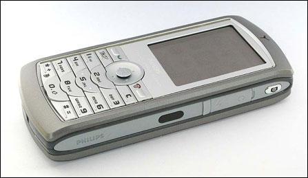 图为:飞利浦755手机