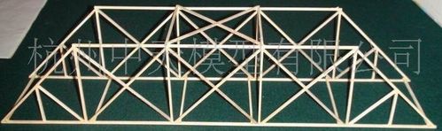 木结构桥梁承重的设计图