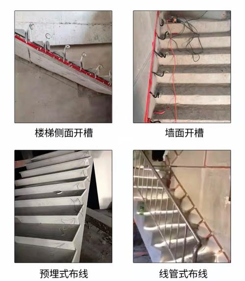 网红楼梯踏步灯全网布线最详细讲解9099_灯具_跑步_眼镜_网红