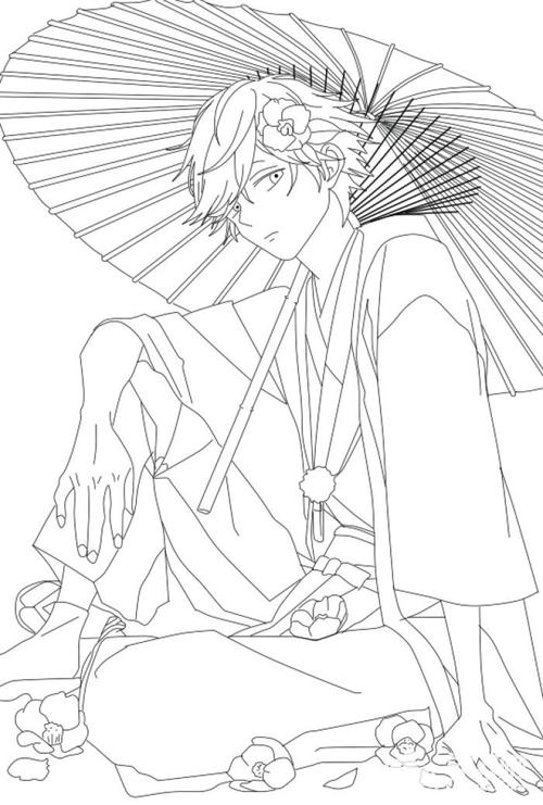 铅笔画漫画人物简单女简单铅笔画漫画人物男孩