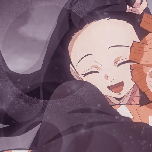 《鬼灭之刃》灶门祢豆子和我妻善逸,动漫头像,情头分享