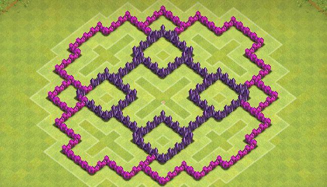 部落冲突七本阵型