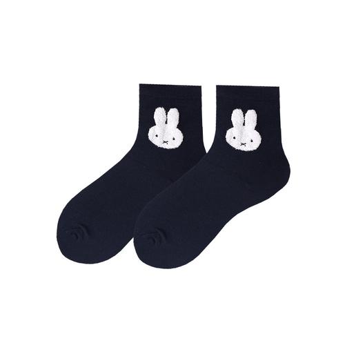 学院可爱少女卡通甜美兔子袜子小白