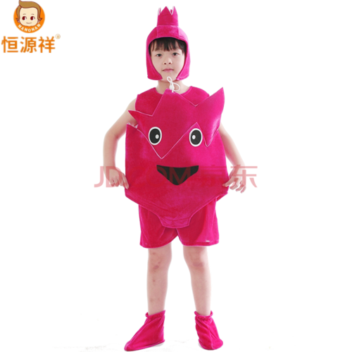 水果服装儿童环保时装走秀表演服幼儿园蔬菜装扮六一造型演出衣服手工