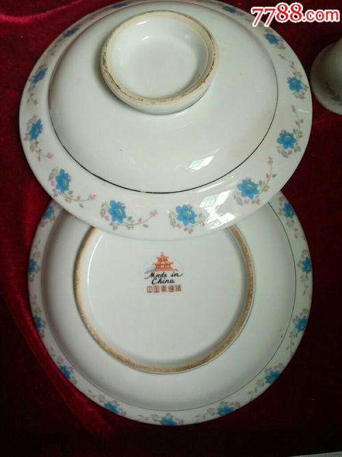 景德镇制带盖菜碗一只_价格50元【柏泉斋】_第3张