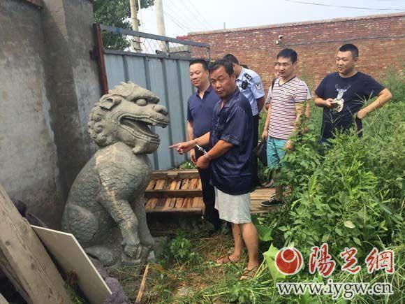 嫌犯倒卖文物二十多年 当年他指使的窃贼已去世